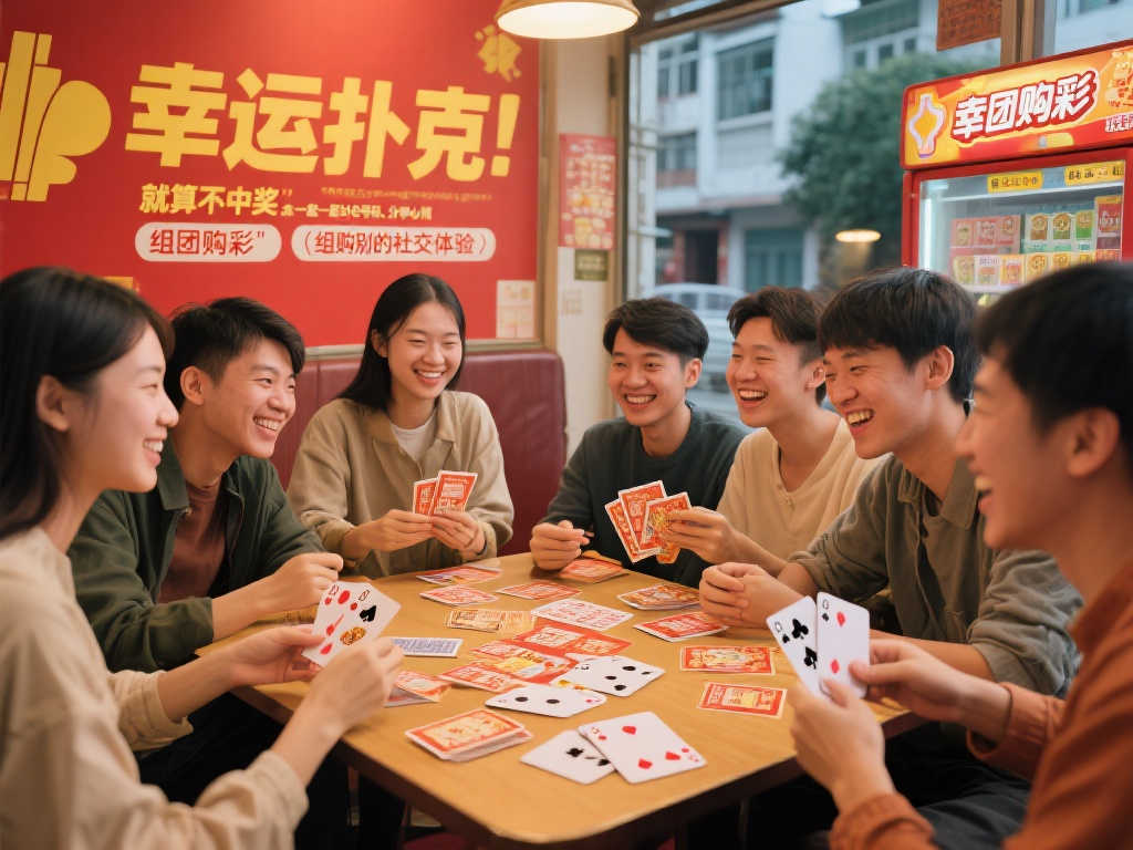 体彩“幸运扑克”掀起热潮，街头购彩火爆